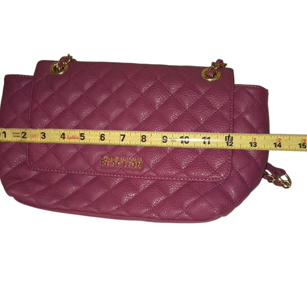 Kenneth Cole Reaction Pink Quilted Women's Bag - Picture 4 of 14